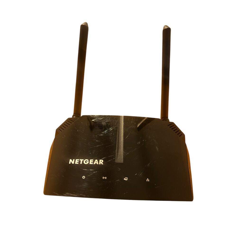 Netgear R6080 Black AC1000 Dual Band Fast Ethernet Smart Wi-Fi Router READ